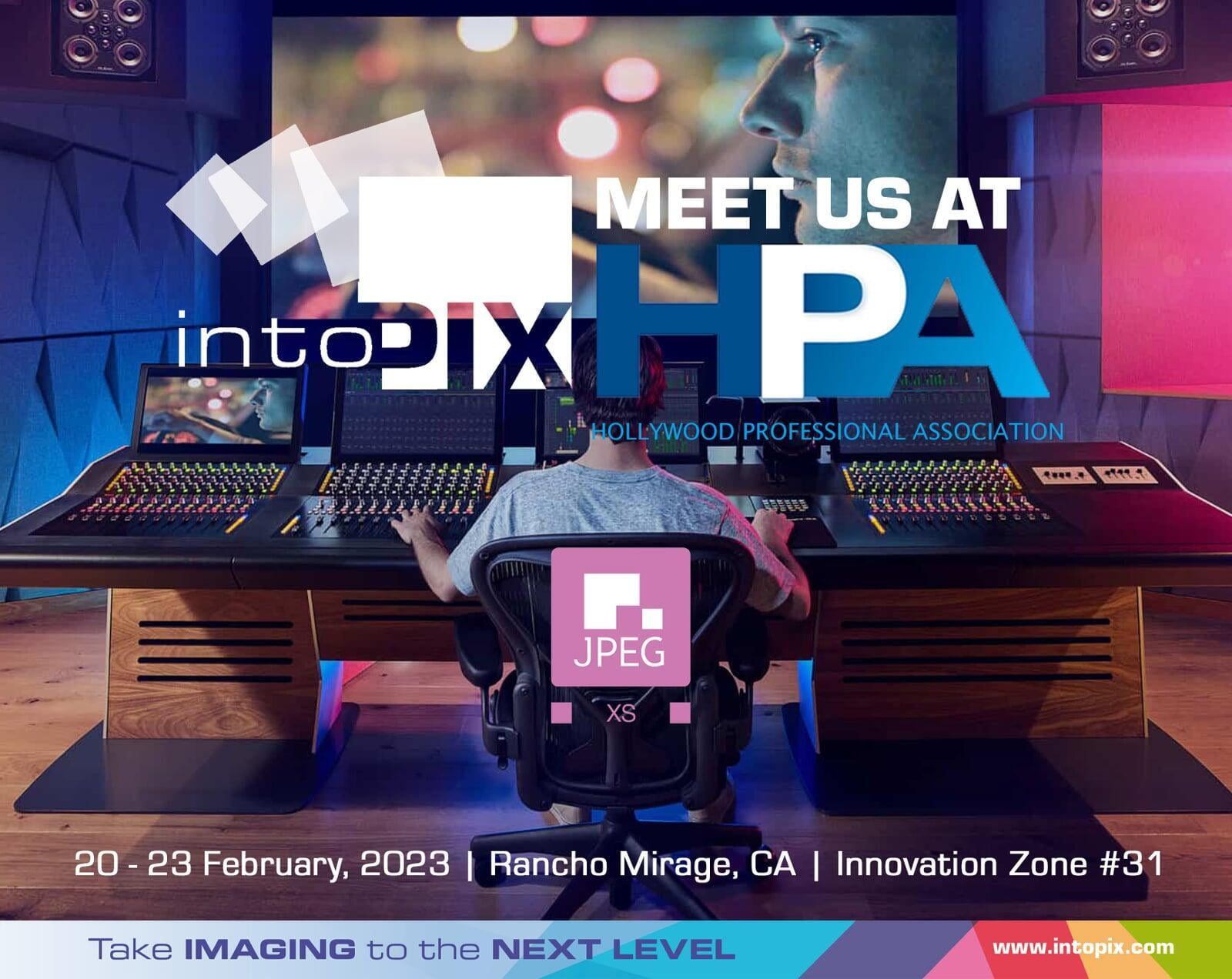 intoPIX 展示其新品 JPEG XS解決方案簡化 IP 視頻製作工作流程 HPA 2023年科技靜修會